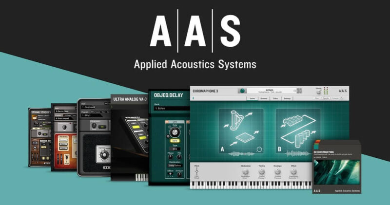 建模音源六套合集 Applied Acoustics Systems Modeling Collection 2024.1 WIN版-YU158-音频制作系统办公资源