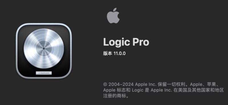 全新Logic Pro 11发布 Logic Pro 11 v11.0.1 MacOS版(2024.06.07更新)-YU158-音频制作系统办公资源