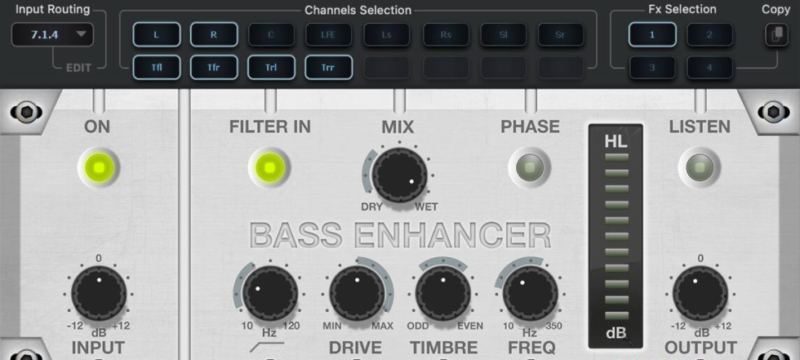 低音增强器插件 Red Rock Sound Bass Enhancer V2.0.3 WIN BUBBiX-YU158-音频制作系统办公资源