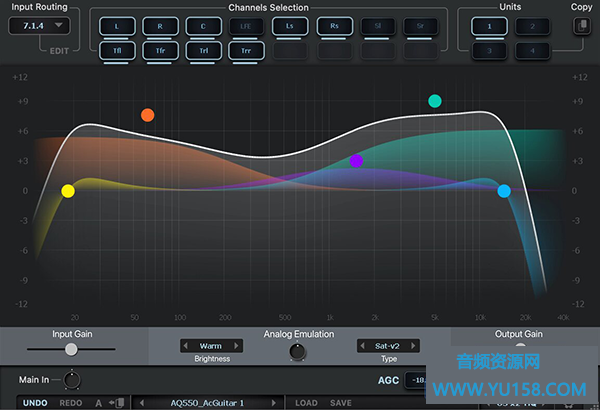 滤波器插件 Red Rock Sound UniQ 2 V1.0.1 WiN MOCHA-YU158-音频制作系统办公资源