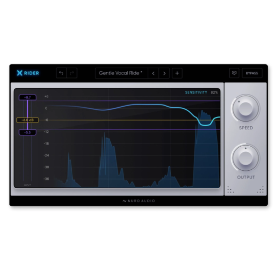 人声激励响度提升插件 Nuro Audio Xrider v1.0.1 MAC U2B-YU158-音频制作系统办公资源