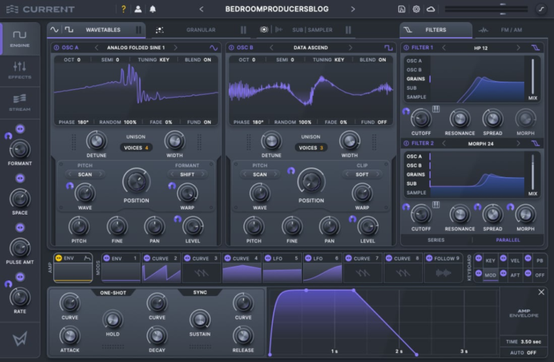 终极智能多引擎合成器 Minimal Audio Current v1.1.3r11 MAC U2B-YU158-音频制作系统办公资源