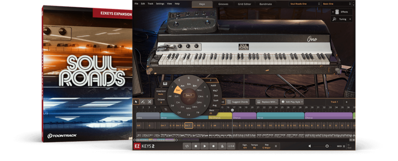 EZkey2扩展库之Roads灵魂钢琴 Toontrack Soul Roads EKX v1.0.0 WIN&MAC-YU158-音频制作系统办公资源
