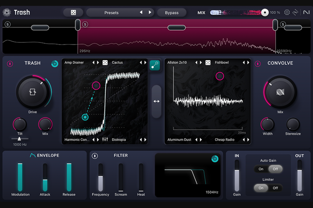 全新失真效果器归来 iZotope Trash v1.0.1 WIN&MAC U2B-YU158-音频制作系统办公资源