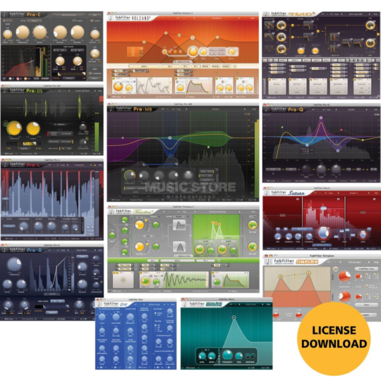 全新肥波2024版 FabFilter Total Bundle v2024.02.05 WIN&MAC-YU158-音频制作系统办公资源