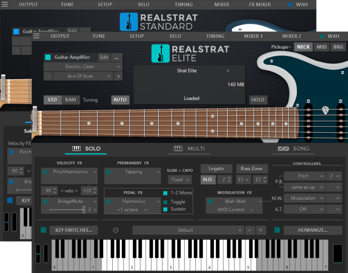 虚拟芬达电吉他音源 MusicLab RealStrat 6 v6.1.0.7549 WIN版-YU158-音频制作系统办公资源