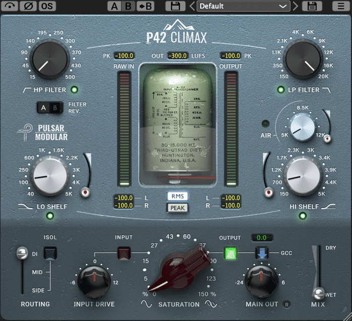 总线饱和效果器 Pulsar Modular P42 Climax Mod v5.6.7 WIN&MAC U2B-YU158-音频制作系统办公资源