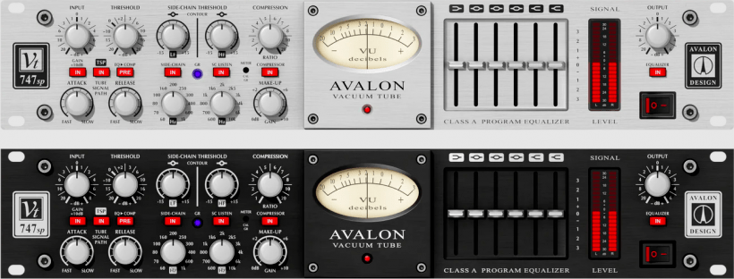 通道条母带处理插件 Kazrog Avalon VT-747SP V1.0.4 WIN&MAC GTA-YU158-音频制作系统办公资源