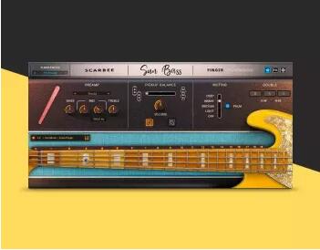 Native Instruments Scarbee Sun Bass Finger KONTAKT-YU158-音频制作系统办公资源