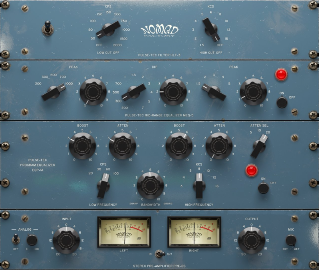 硬件模拟插件 EQ Nomad Factory – Retro EQs Bundle v2.1 WIN-YU158-音频制作系统办公资源