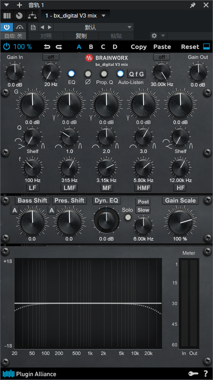 一键安装版效果器 插件联盟 bx digital V3 mix WIN-YU198-音频制作办公资源分享