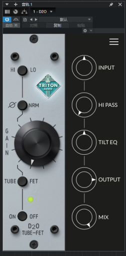 一键安装版插件 TritIcon D2O零延迟饱和器 WiN-BY168-音频制作办公资源分享
