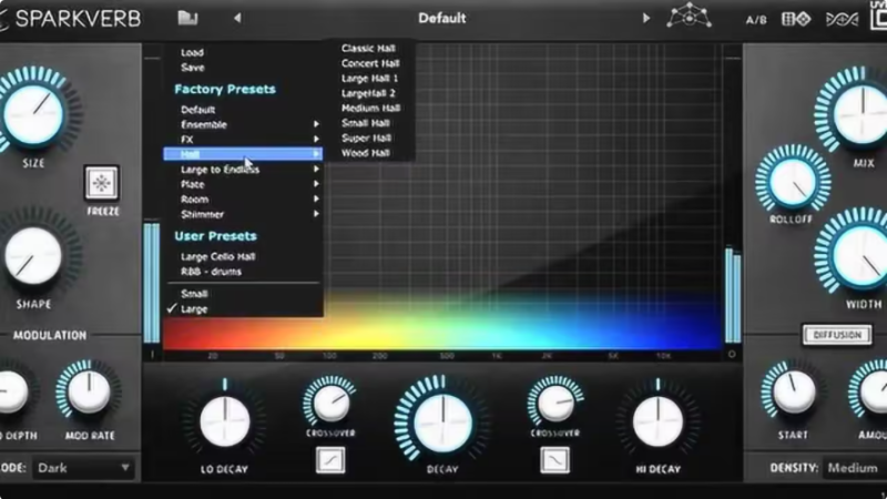 音频算法混响效果器插件 UVI SparkVerb.v1.1.11 R2R-YU158-音频制作系统办公资源