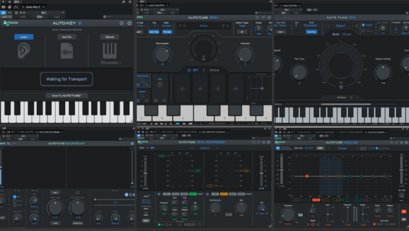一键安装版插件 Antares Auto-Tune 电音套装 2023.12 CE WIN-YU158-音频制作系统办公资源