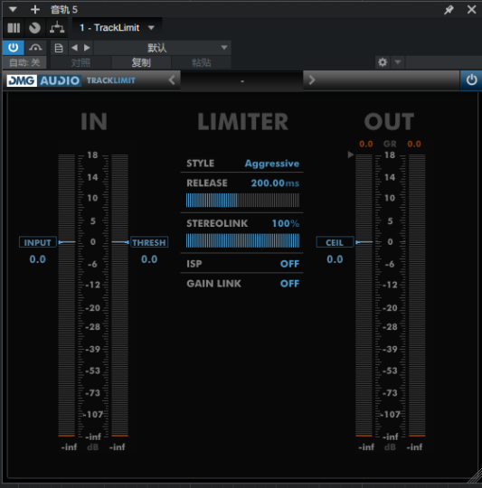 一键安装版插件 DMG TrackLimit 限制器 WIN-YU158-音频制作系统办公资源
