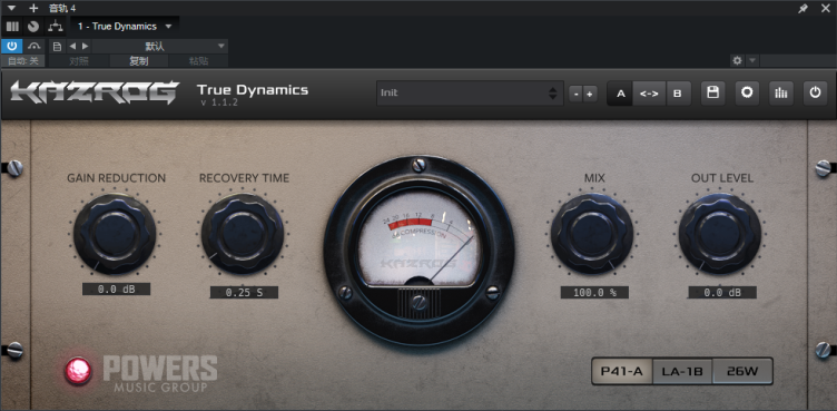 一键安装版插件 True Dynamics 复古电子管压缩器 WIN-YU158-音频制作系统办公资源
