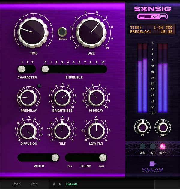 一键安装版插件 ReLab Sonsig Rev-A紫色混响 WIN-YU158-音频制作系统办公资源