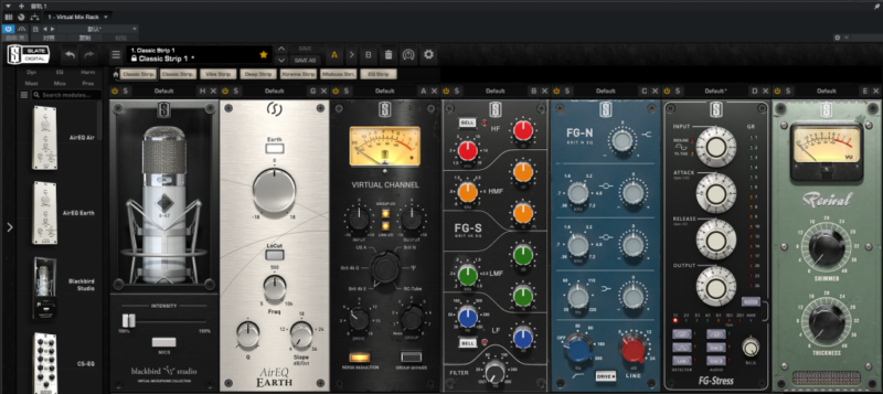 一键安装版插件 Slate Digital Virtual Mix Rack板岩通道条 WIN-YU158-音频制作系统办公资源