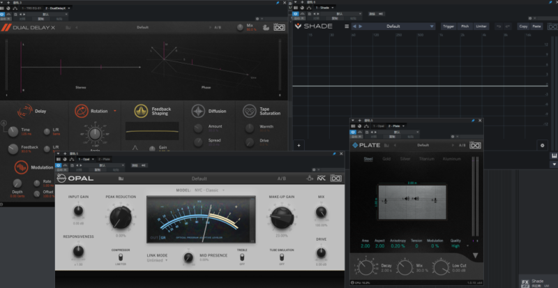一键安装版插件 UVI(4件套) WIN-YU158-音频制作系统办公资源