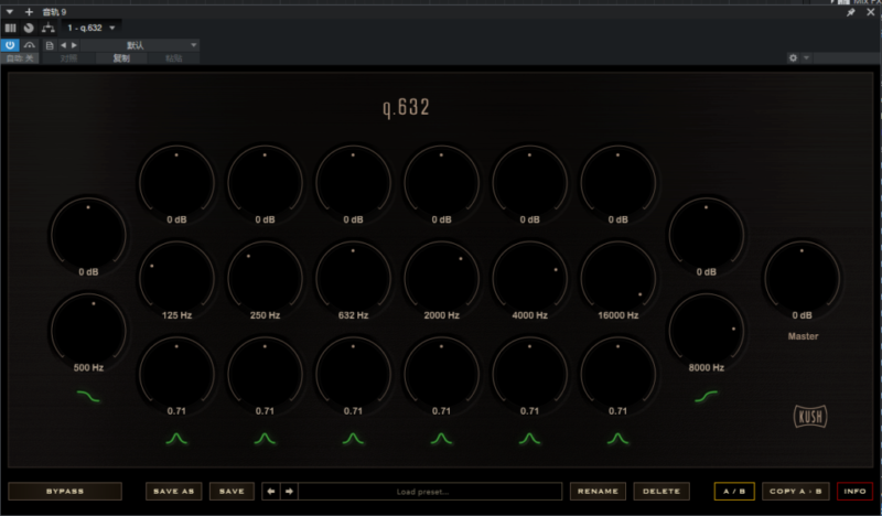 一键安装版插件 Kush Audio q632 WIN-YU158-音频制作系统办公资源