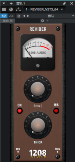 一键安装版插件 1208Audio REVIBER WIN-YU158-音频制作系统办公资源