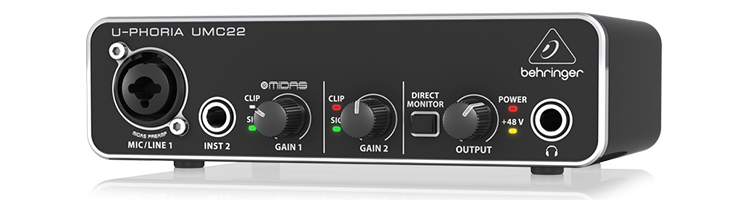 百灵达umc22声卡驱动_v4.38.0-YU158-音频制作系统办公资源