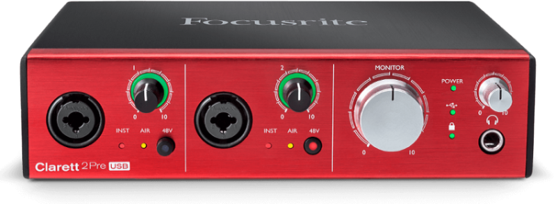 福克斯特Clarett 2Pre 音频接口驱动下载-YU158-音频制作系统办公资源