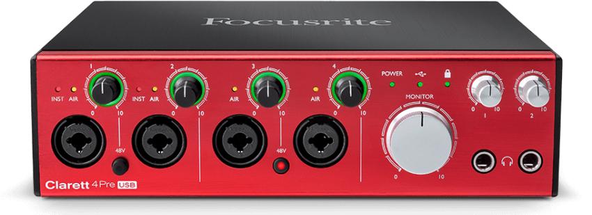 福克斯特 Clarett 4Pre 音频接口驱动下载-YU158-音频制作系统办公资源