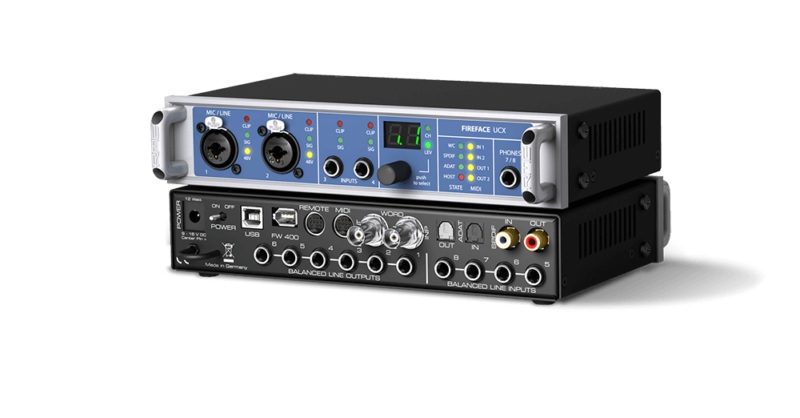 RME Fireface UCX 声卡驱动下载-YU158-音频制作系统办公资源