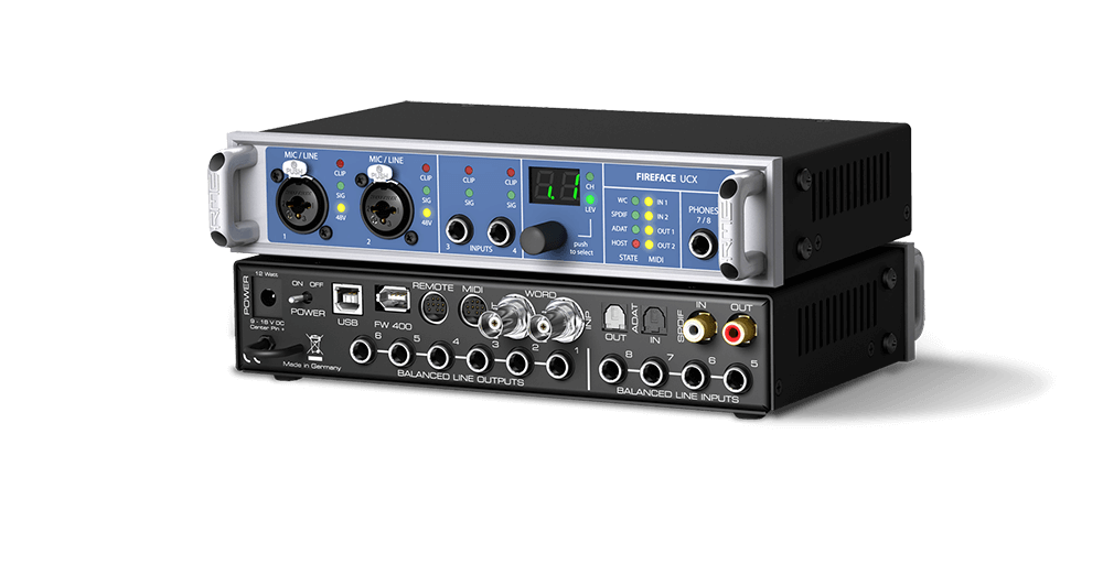 RME Fireface UCX 声卡驱动下载-YU158-音频制作系统办公资源