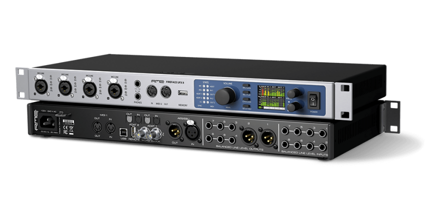 RME Fireface UFX II 声卡驱动下载-YU158-音频制作系统办公资源