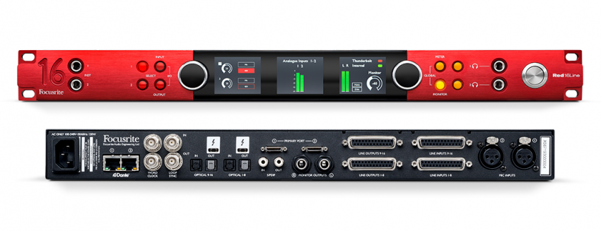 福克斯特 Red 16Line 音频接口驱动下载-YU158-音频制作系统办公资源