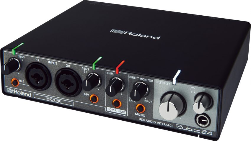 罗兰 Roland Rubix24 声卡驱动下载-YU158-音频制作系统办公资源