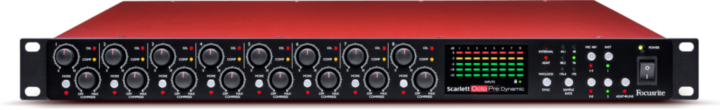 福克斯特Scarlett OctoPre Dynamic 音频接口驱动下载-YU158-音频制作系统办公资源