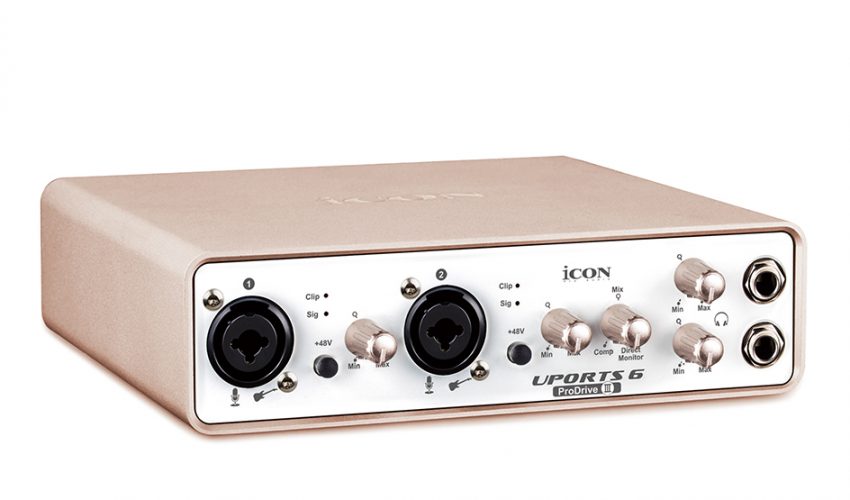 iCON 艾肯声卡Uports 6 (ProDrive III)驱动下载-YU158-音频制作系统办公资源