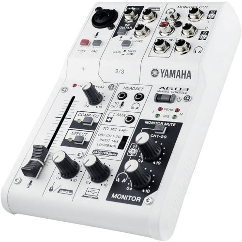 YAMAHA 雅马哈声卡 AG03 官方驱动下载-YU158-音频制作系统办公资源