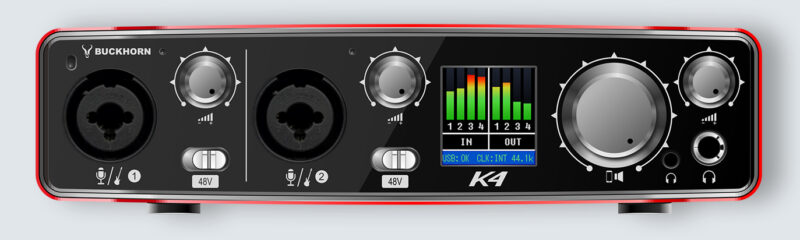 跳羚Buckhorn K4声卡驱动下载-YU158-音频制作系统办公资源