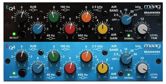插件联盟人声空气感 Plugin Alliance Brainworx Maag Audio EQ4 v1.16.0 MacOS-YU158-音频制作系统办公资源