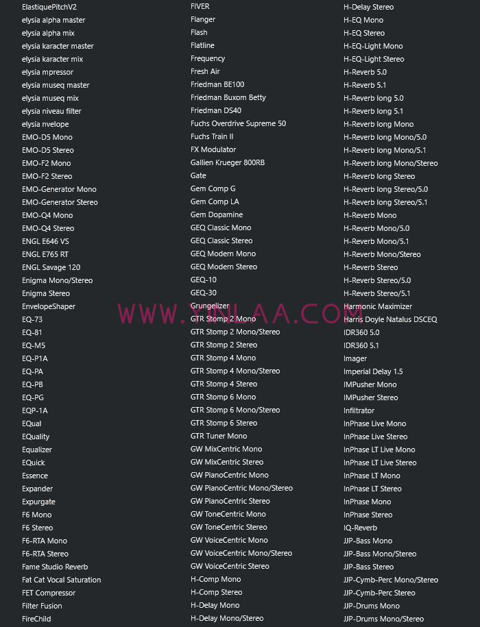 图片[6]-【独家制作】2025最新调试混音插件包64位VST3 600个一键安装效果器合集12G WIN 支持定制-YU158-音频制作系统办公资源