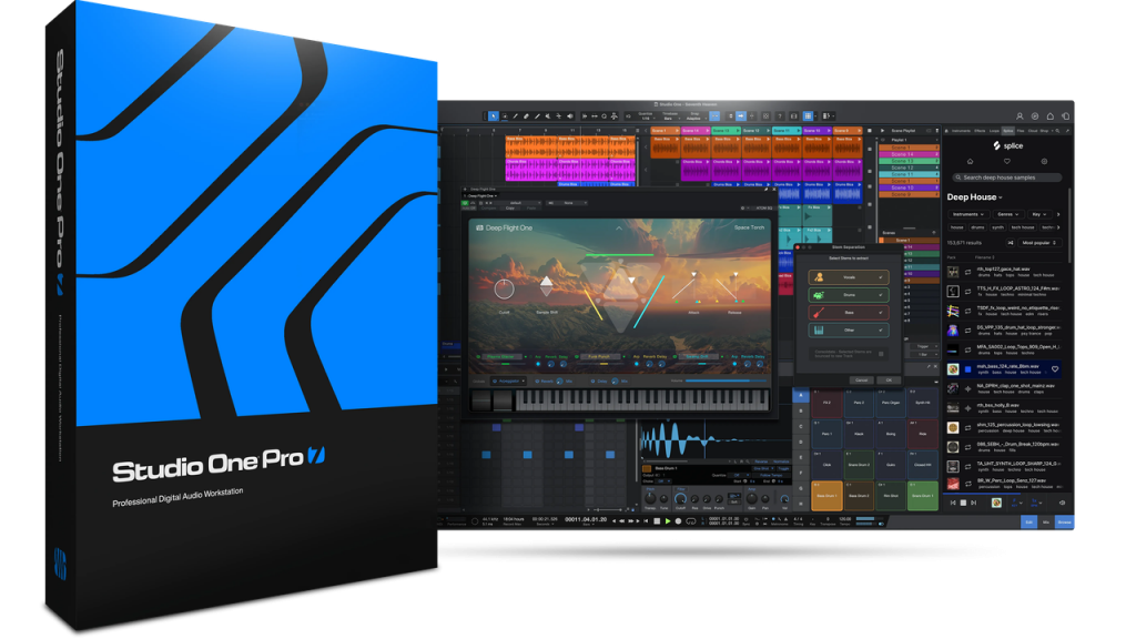 PreSonus Studio One 7 v7.1.0-R2R 专业编曲混音制作-YU158-音频制作系统办公资源