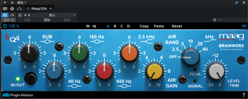 新版插件Plugin Alliance Maag EQ4 一键安装 WIN-YU158-音频制作系统办公资源