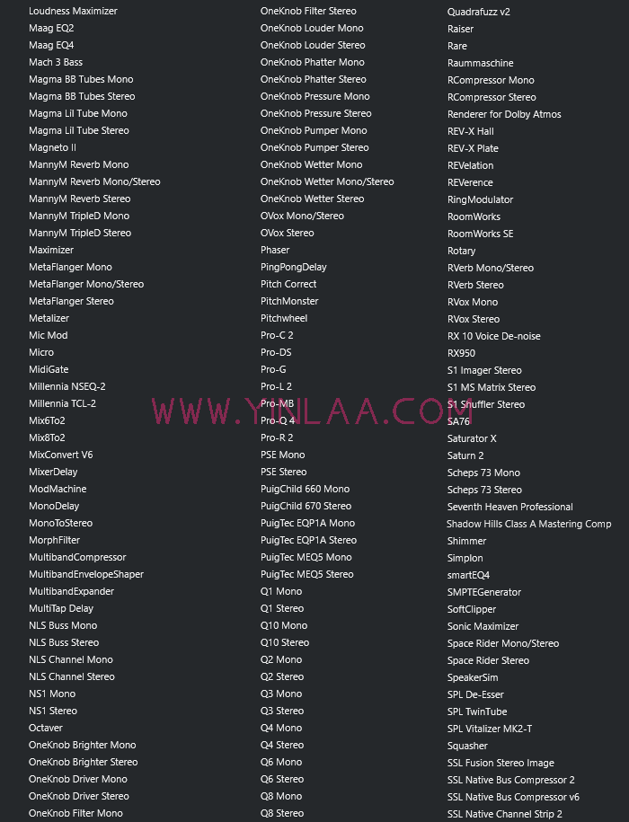 图片[4]-独家制作 最新混音调试插件包 64位VST3一键安装效果器合集4G WIN 支持定制-YU158-音频制作系统办公资源