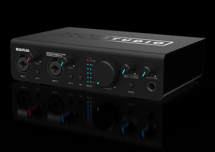 Midiplus Studio 2 pro 声卡最新版 V4.82驱动下载-YU158-音频制作系统办公资源
