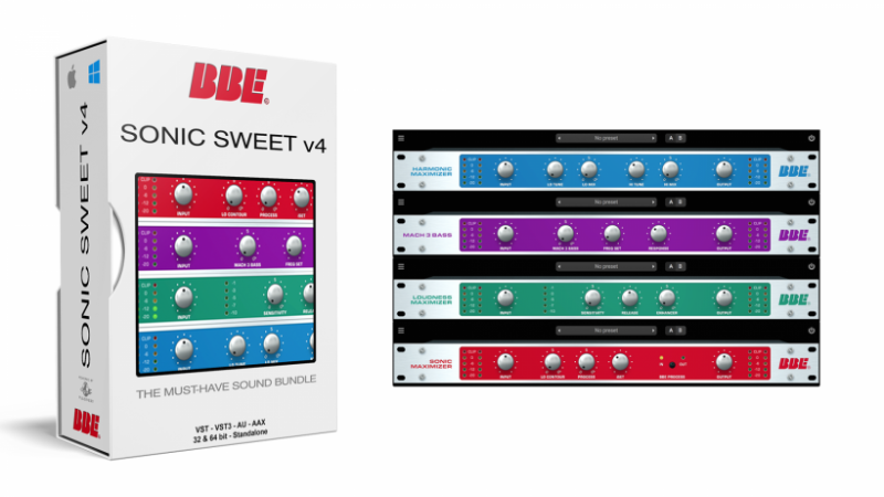 激励器插件套装 BBE Sound Sonic Sweet 4.6.1 WIN-YU158-音频制作系统办公资源