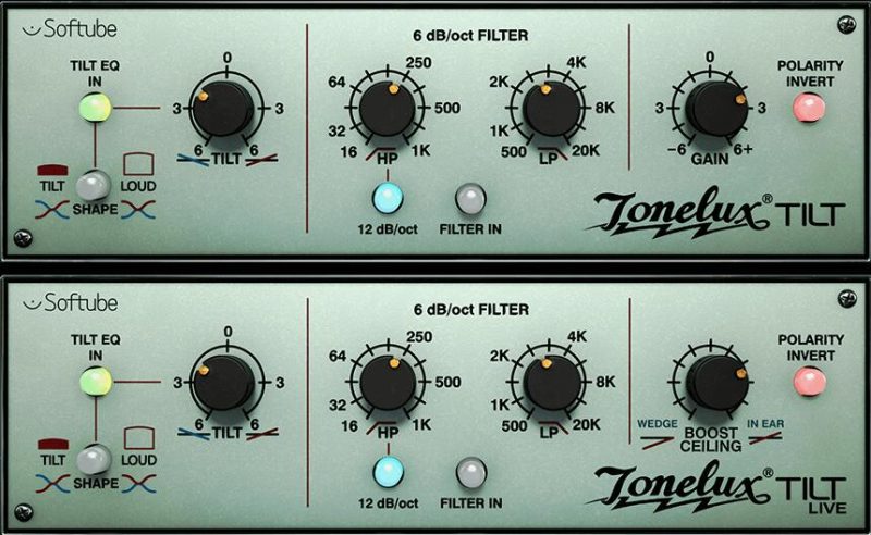 均衡器插件 – Softube Tonelux Tilt v2.5.9 WiN-YU158-音频制作系统办公资源