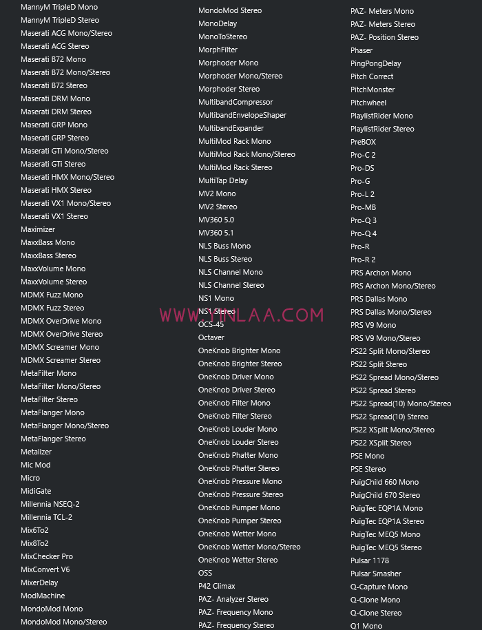 图片[5]-独家制作 混音调试64位VST3插件包套装 一键安装激活效果器合集4G WIN 支持定制-YU158-音频制作系统办公资源