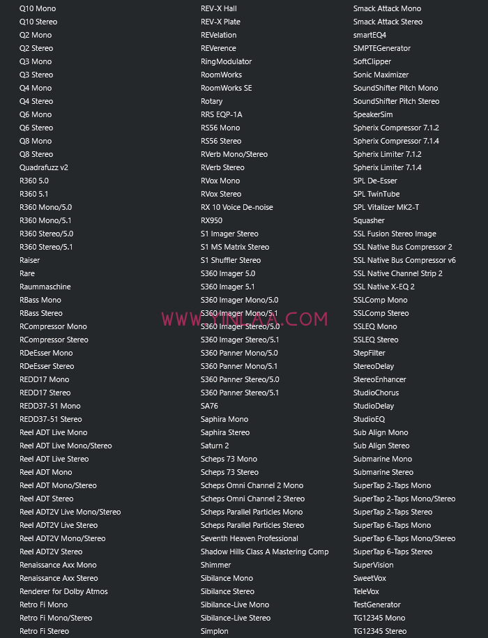 图片[6]-独家制作 混音调试64位VST3插件包套装 一键安装激活效果器合集4G WIN 支持定制-YU158-音频制作系统办公资源