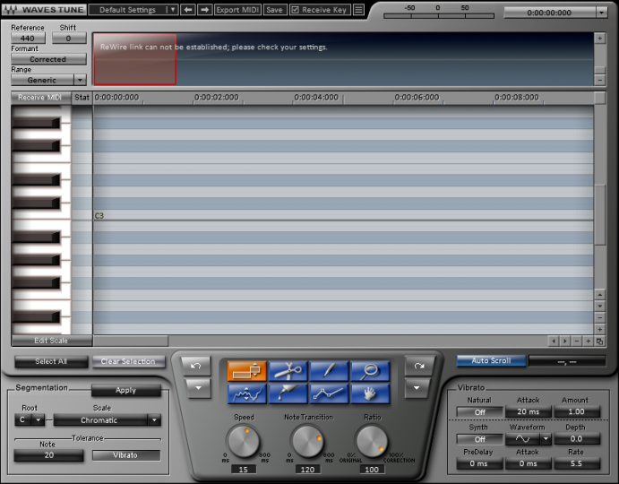 一键安装单独版 Waves Tune音高校正插件 WIN-YU158-音频制作系统办公资源