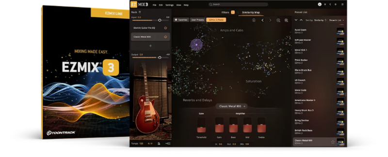 智能混音插件套装 Toontrack EZmix v3.0.0 CE WiN/MAC-YU158-音频制作系统办公资源