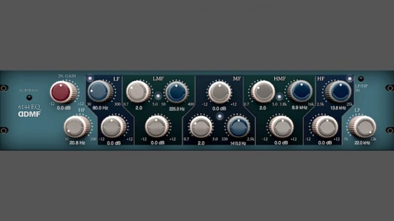 均衡器 – DDMF 6144 v1.2.5 WiN-YU158-音频制作系统办公资源